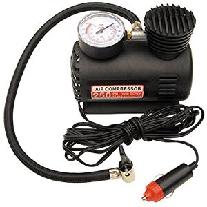 RACE X RX2940 Compact Tyre Inflator DC Portable Auto Air Compressor, 12 V