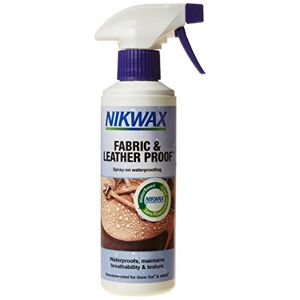 Nikwax Unisex Adult NKW0044 Fabric & Leather Proof Spray, Clear, One Size