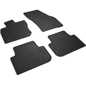 Volkswagen Rubber Car Mats Black, Set of 4 Pieces (2 Front, 2 Rear), Suitable for VW Tiguan 3 (CT1) from 2024 Volkswagen Rubber Car Mats Black, Set of 4 Pieces (2 Front, 2 Rear), Suitable for VW Tiguan 3 (CT1) from 2024