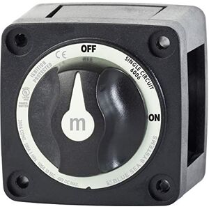 Blue Sea Systems 6006200 m-Series Battery Switch ON/OFF with Knob, Black Blue Sea Systems 6006200 m-Series Battery Switch ON/OFF with Knob, Black