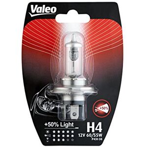 Valeo Halogen light bulb, H4 + 50% light blister x1, 32510 Valeo Halogen light bulb, H4 + 50% light blister x1, 32510