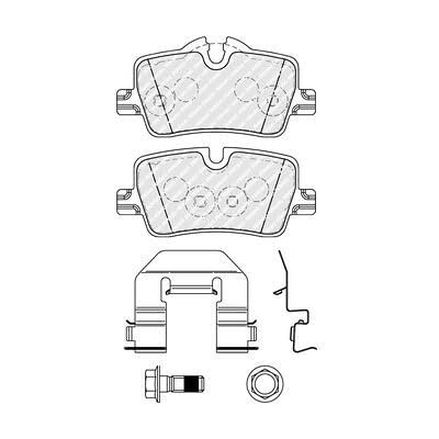 FERODO FDB5278 BMW 3 Series Brake Kit - Rear Disc FERODO FDB5278 BMW 3 Series Brake Kit - Rear Disc