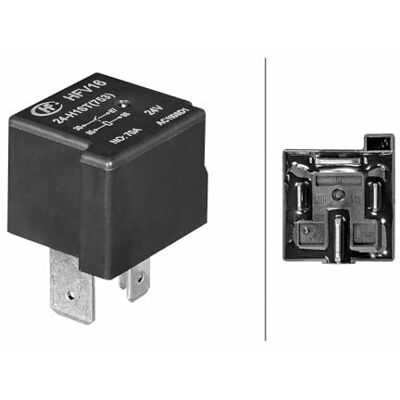 Hella 4RA 003 437-221 Relay - OEM Volvo 54940444 Hella 4RA 003 437-221 Relay - OEM Volvo 54940444