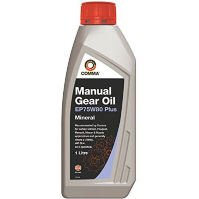COSAN LUBRICANTS Comma EP75W80P1L Plus Manual Transmission Fluid COSAN LUBRICANTS Comma EP75W80P1L Plus Manual Transmission Fluid