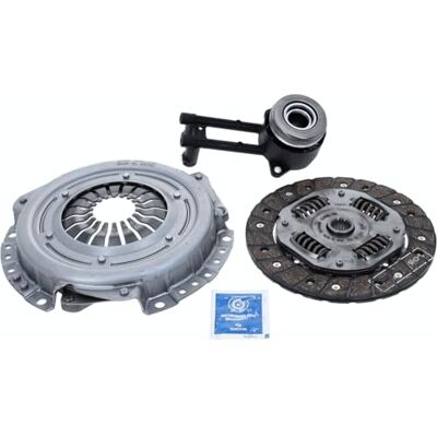 SACHS 3000 990 214 Clutch Kit for Ford Fiesta V (JH_, JD_) 2001-2014 and Other Vehicles SACHS 3000 990 214 Clutch Kit for Ford Fiesta V (JH_, JD_) 2001-2014 and Other Vehicles