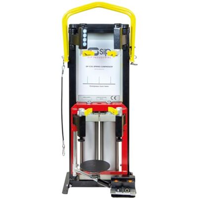 SIP Pneumatic Strut Spring Compressor, 2400kg / 2.4 Tonne Max Compression, 5-10 Bar Twin Pneumatic Rams SIP Pneumatic Strut Spring Compressor, 2400kg / 2.4 Tonne Max Compression, 5-10 Bar Twin Pneumatic Rams