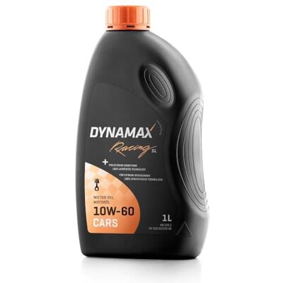 DYNAMAX 10W-60 Fully Synthetic Engine Oil 1L – Racing Performance Car Motor Oil VW 502.00/505.00 MB 229.1 API SL/CF ACEA A3/B4 DYNAMAX 10W-60 Fully Synthetic Engine Oil 1L – Racing Performance Car Motor Oil VW 502.00/505.00 MB 229.1 API SL/CF ACEA A3/B4