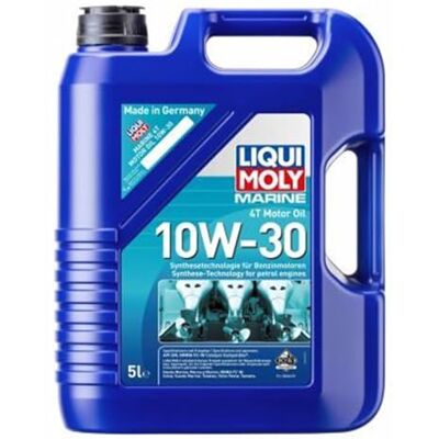Liqui Moly Marine 10W-30 5L Engine Oil - Engine Oil for VW, Audi, Mercedes, Renault Liqui Moly Marine 10W-30 5L Engine Oil - Engine Oil for VW, Audi, Mercedes, Renault