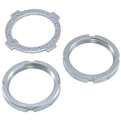 Yukon Gear & Axle Yukon (AK D50F-NUTS-A) Replacement Spindle Nut Kit for Dana 50/Dana 60 Yukon Gear & Axle Yukon (AK D50F-NUTS-A) Replacement Spindle Nut Kit for Dana 50/Dana 60