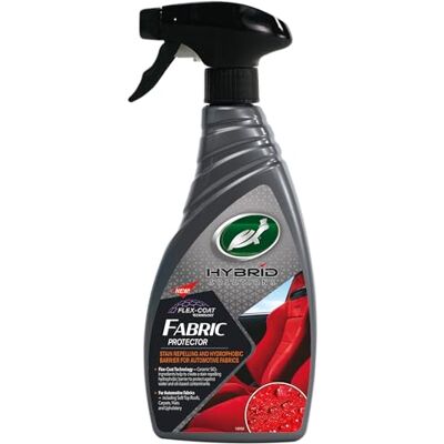 Turtle Wax Hybrid Solutions Fabric Protector for Exterior Soft Top Roofs and Car Interior Upholstery, Waterproofer and Protectant, Repels Water, Dirt and Prevents Stains, 500ml, Pack of 1 Turtle Wax Hybrid Solutions Fabric Protector for Exterior Soft Top Roofs and Car Interior Upholstery, Waterproofer and Protectant, Repels Water, Dirt and Prevents Stains, 500ml, Pack of 1