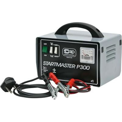 SIP STARTMASTER P300 Battery Starter Charger, Jump Starter 12V 150A Max Boost, 2 Charge Rates SIP STARTMASTER P300 Battery Starter Charger, Jump Starter 12V 150A Max Boost, 2 Charge Rates