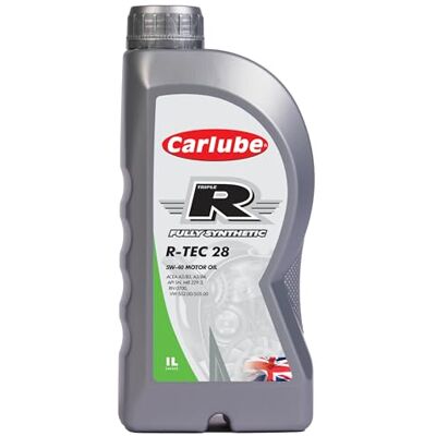 Carlube Triple R 5W-40 ACEA A3/B4, API SN Fully Synthetic Engine Oil R-TEC 28 1L Carlube Triple R 5W-40 ACEA A3/B4, API SN Fully Synthetic Engine Oil R-TEC 28 1L