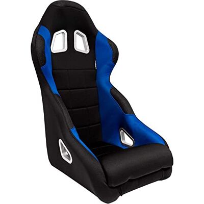 AUTO-STYLE AutoStyle Sport seat 'K5' Black/Blue Non-reclinable back-rest incl. slides AUTO-STYLE AutoStyle Sport seat 'K5' Black/Blue Non-reclinable back-rest incl. slides