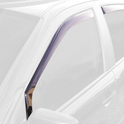 ClimAir Window Visors Dark compatible with Volkswagen Up 5 doors 2011- / Seat Mii 5 doors 2012- / Skoda Citigo 5 doors 2012-, Black ClimAir Window Visors Dark compatible with Volkswagen Up 5 doors 2011- / Seat Mii 5 doors 2012- / Skoda Citigo 5 doors 2012-, Black