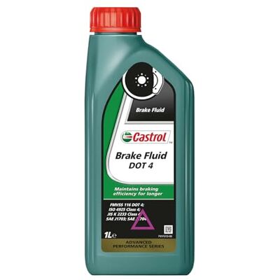Castrol Brake Fluid Dot4 Synthetic 1L - Brake Fluid Castrol Brake Fluid Dot4 Synthetic 1L - Brake Fluid