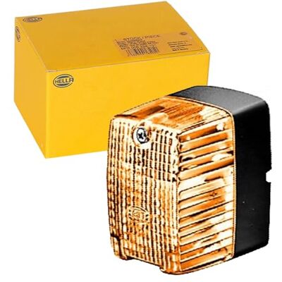 HELLA 2BM 002 652-051 Auxiliary Indicator Bulb 12V Lens Colour: Yellow left/right/Lateral Mounting HELLA 2BM 002 652-051 Auxiliary Indicator Bulb 12V Lens Colour: Yellow left/right/Lateral Mounting