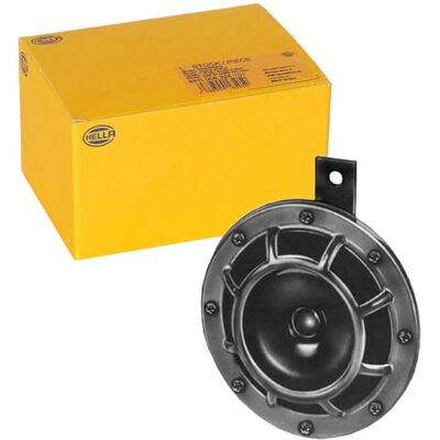 HELLA Signal Horn HEAVY DUTY HORN B133 24V 110dB(A) Frequency Range: 500Hz High Tone Electric Housing Colour: Black Flat Plug-in Connector Quantity: 1 3AF 003 399-071 HELLA Signal Horn HEAVY DUTY HORN B133 24V 110dB(A) Frequency Range: 500Hz High Tone Electric Housing Colour: Black Flat Plug-in Connector Quantity: 1 3AF 003 399-071