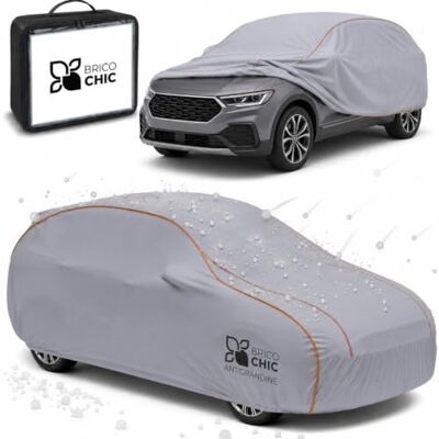 Brico Chic M/L Gray Car Cover - Car Cover Brico Chic M/L Gray Car Cover - Car Cover