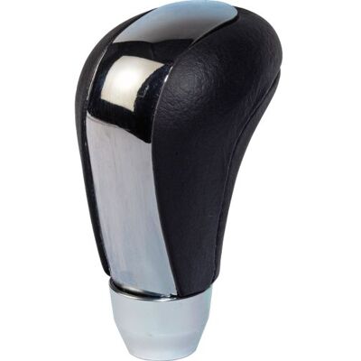 AUTO-STYLE AutoStyle Universal gear knob M-7 Black leather/Polished AUTO-STYLE AutoStyle Universal gear knob M-7 Black leather/Polished