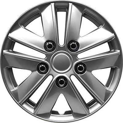 AUTO-STYLE AutoStyle Set of 4 wheel covers Kentucky 15-inch gun-metal AUTO-STYLE AutoStyle Set of 4 wheel covers Kentucky 15-inch gun-metal