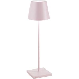 Zafferano , Poldina Pro Lamp, Rechargeable Cordless Table Lamp with Touch Controls, Suitable for Interior and Outdoor, Dimmer, 2200-3000 K, Height 38 cm, Pink Colour Zafferano , Poldina Pro Lamp, Rechargeable Cordless Table Lamp with Touch Controls, Suitable for Interior and Outdoor, Dimmer, 2200-3000 K, Height 38 cm, Pink Colour