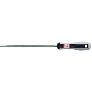 Bellota 4004-6 ENT. MB Round File for Mechanic, Medium, Bi-Material Handle, 6 Inches Bellota 4004-6 ENT. MB Round File for Mechanic, Medium, Bi-Material Handle, 6 Inches