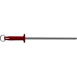 Starrett Sharpening Steel Fine finish 12" (300mm) Red Handle BKR408-12 Starrett Sharpening Steel Fine finish 12" (300mm) Red Handle BKR408-12