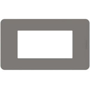 Bticino MatixGO Technopolymer Material Plate Taupe JA4804TD Plate MatixGO 4 modules Bticino MatixGO Technopolymer Material Plate Taupe JA4804TD Plate MatixGO 4 modules