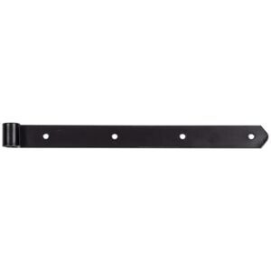 Alberts Strap Hinge Straight with Rounded End Rolle 16 mm / 400 x 35 mm / 6 STK. Black Alberts Strap Hinge Straight with Rounded End Rolle 16 mm / 400 x 35 mm / 6 STK. Black