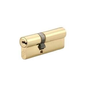FTH THIRARD 00042113 Cylindre Double Entry Lock 6G, 30x50mm, Brass Cylinder, Picking, Drilling and Removal Protection, 3 Reversible Flat Keys, 30x50 mm FTH THIRARD 00042113 Cylindre Double Entry Lock 6G, 30x50mm, Brass Cylinder, Picking, Drilling and Removal Protection, 3 Reversible Flat Keys, 30x50 mm