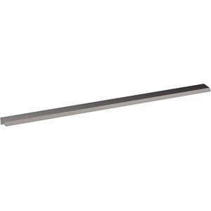 nuie H726 Modern Finger Pull Furniture Handle, 320mm Centres, 500 x 17 x 36mm, Brushed Pewter nuie H726 Modern Finger Pull Furniture Handle, 320mm Centres, 500 x 17 x 36mm, Brushed Pewter