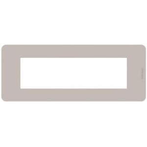 Bticino MatixGO Technopolymer Material Plate Sand JA4807TS Plate MatixGO 7 modules Bticino MatixGO Technopolymer Material Plate Sand JA4807TS Plate MatixGO 7 modules