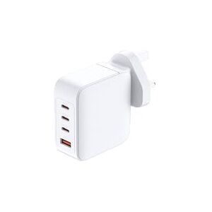 D-Link DCP-101 100W GaN USB Charger – 4-Port Fast Charging Adapter with USB-C PD 3.0 & QC 4.0 – Compact Wall Charger for Laptop, Tablet, Smartphone, and More – GaN Technology, UK Plug D-Link DCP-101 100W GaN USB Charger – 4-Port Fast Charging Adapter with USB-C PD 3.0 & QC 4.0 – Compact Wall Charger for Laptop, Tablet, Smartphone, and More – GaN Technology, UK Plug