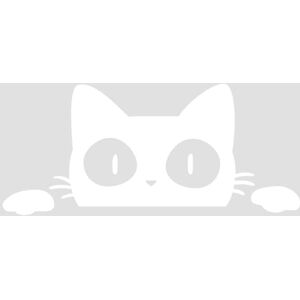 Ambiance Sticker Baby on Board Car Sticker with Cats and Animals Design White – H6.2 x L14 cm Ambiance Sticker Baby on Board Car Sticker with Cats and Animals Design White – H6.2 x L14 cm