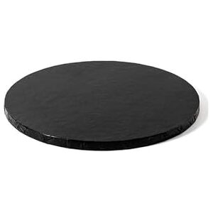 Decora 0931762 Black Round Cake Board Ø 35 X H 1,2 CM, Carta Decora 0931762 Black Round Cake Board Ø 35 X H 1,2 CM, Carta