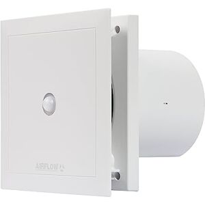Airflow QT100MST Extractor Fan with Motion Sensor 15-Mintues Overrun Timer 100mm/4 Duct – German Made, 2-Speed Operation Upto 25 l/s, Quiet 25 dB, Energy Efficient 5/9W, 3-Year Warranty Airflow QT100MST Extractor Fan with Motion Sensor 15-Mintues Overrun Timer 100mm/4 Duct – German Made, 2-Speed Operation Upto 25 l/s, Quiet 25 dB, Energy Efficient 5/9W, 3-Year Warranty