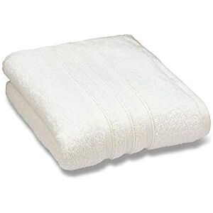 Catherine Lansfield Zero Twist Soft & Absorbent Cotton Bath Sheet Cream Catherine Lansfield Zero Twist Soft & Absorbent Cotton Bath Sheet Cream