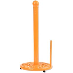 Minluful Cast Iron Paper Towel Holder, Vintage Chic Pumpkin Pattern Weighted Base Roll Paper Towel Holder Stand for Kitchen Bathroom Countertops, Orange Minluful Cast Iron Paper Towel Holder, Vintage Chic Pumpkin Pattern Weighted Base Roll Paper Towel Holder Stand for Kitchen Bathroom Countertops, Orange