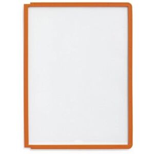 Durable SHERPA Display Panels A4 Format in Orange Pack of 5 Panels To Be Used with SHERPA Display Units Durable SHERPA Display Panels A4 Format in Orange Pack of 5 Panels To Be Used with SHERPA Display Units