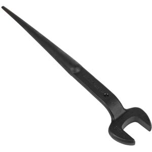 KLEIN TOOLS 3213TT Construction Spud Wrench with Tether Hole, Made in USA, 1-7/16-Inch Nominal Opening, 7/8-Inch Bolt for US Heavy Nut KLEIN TOOLS 3213TT Construction Spud Wrench with Tether Hole, Made in USA, 1-7/16-Inch Nominal Opening, 7/8-Inch Bolt for US Heavy Nut