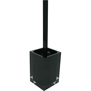 Gedy Auckland Black, Dimensions and Weight: 37.5 x 9.8 x 9.8 cm & 0.85 kg, Made Clear Resin, Toilet Brush Design by R&S, Handmade, 2 Year Warranty, Unica Gedy Auckland Black, Dimensions and Weight: 37.5 x 9.8 x 9.8 cm & 0.85 kg, Made Clear Resin, Toilet Brush Design by R&S, Handmade, 2 Year Warranty, Unica