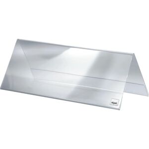 Sigel TA130 Sign Holder, tent form, for 24 x 9 cm, double-sided presentation, rigid plastic, transparent, 5 Pieces Sigel TA130 Sign Holder, tent form, for 24 x 9 cm, double-sided presentation, rigid plastic, transparent, 5 Pieces