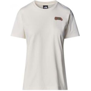 The North Face Women's SS Outdoor Graphic T-Shirt White Dune M The North Face Women's SS Outdoor Graphic T-Shirt White Dune M