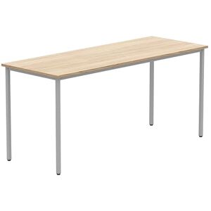 Office Hippo Essentials, Sturdy & Robust Computer, Stylish Home Office, Ideal Desk Table for Any Work Space, Height Adjustable Feet, 5 Year Guarantee, Canadian Oak, 160 x 60 cm Office Hippo Essentials, Sturdy & Robust Computer, Stylish Home Office, Ideal Desk Table for Any Work Space, Height Adjustable Feet, 5 Year Guarantee, Canadian Oak, 160 x 60 cm