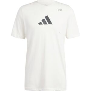adidas Men's AEROREADY All-Gym Category Graphic Tee, Chalk White, S adidas Men's AEROREADY All-Gym Category Graphic Tee, Chalk White, S