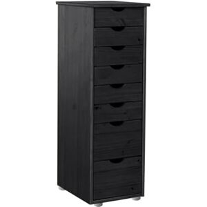 Dorel Home Furnishings Gava Chest 8DR Black Dorel Home Furnishings Gava Chest 8DR Black