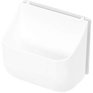 Compactor Hang It Small Curved Home Storage Box, White Compactor Hang It Small Curved Home Storage Box, White