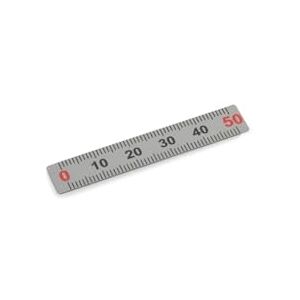 Ganter Normelemente Scale/Ruler Stainless Steel Self-Adhesive Horizontal Arrangement 50 mm 1 Piece GN 711-NI-50-W-L Ganter Normelemente Scale/Ruler Stainless Steel Self-Adhesive Horizontal Arrangement 50 mm 1 Piece GN 711-NI-50-W-L