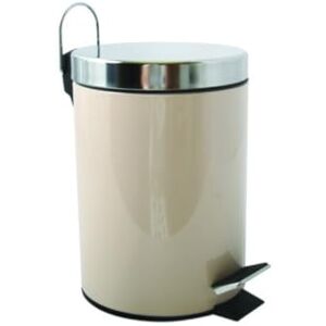 MSV Pedal Bin, Beige, 3 Litre MSV Pedal Bin, Beige, 3 Litre