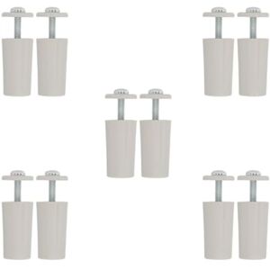 Amig Pack of 10 Roller Shutter Stoppers Shock Absorber with M5 Rustproof Screw and Outer Washer Weather Resistant Length: 60 mm Grey Amig Pack of 10 Roller Shutter Stoppers Shock Absorber with M5 Rustproof Screw and Outer Washer Weather Resistant Length: 60 mm Grey